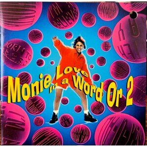 Monie Love In A Word Or 2 CD 1993 Warner Bros  Hip Hop Rap Music 37185cd